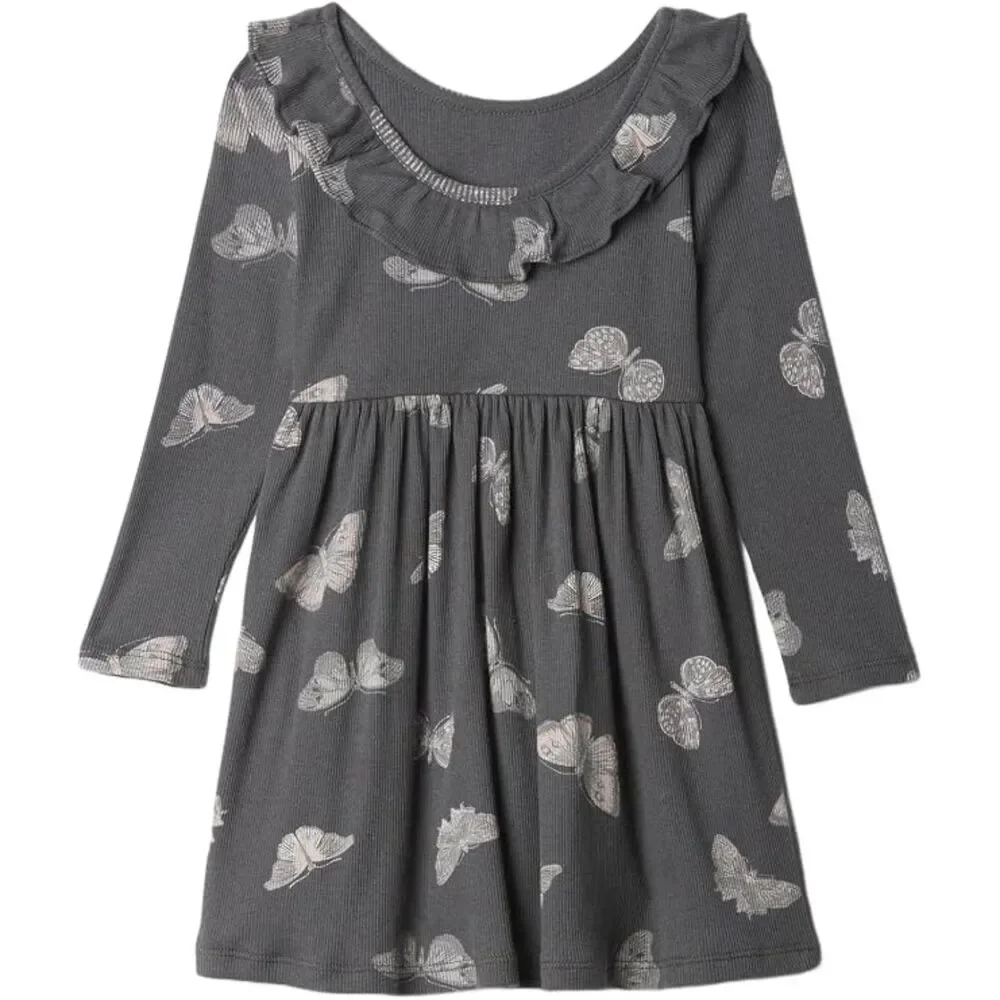 NWT Baby GAP Girls Long Sleeve Ribbed Dress